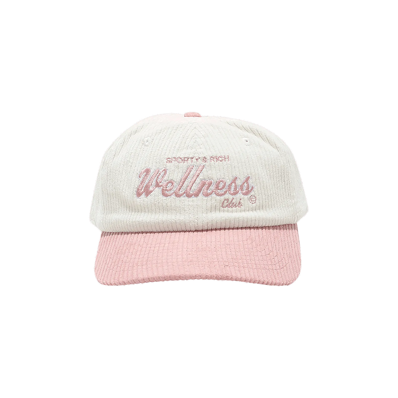 Sporty & Rich Wellness Club Corduroy Cap