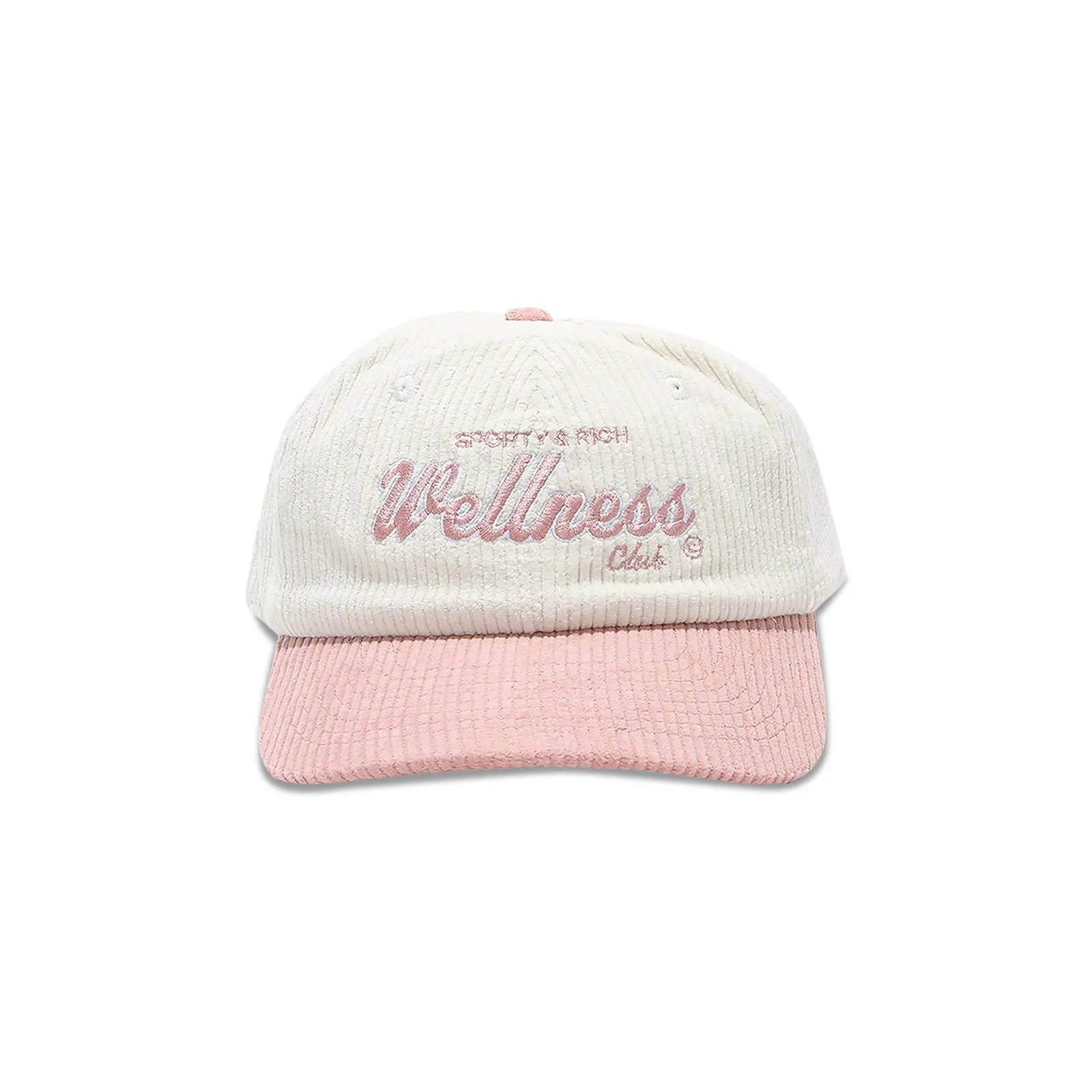 Sporty & Rich Wellness Club Corduroy Cap