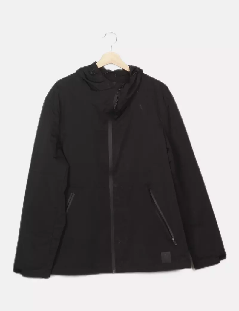 Springfield Chaqueta negra capucha