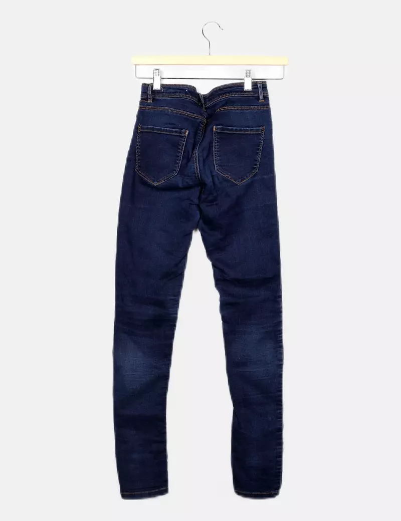 Springfield Jeans pitillo efecto desgastado