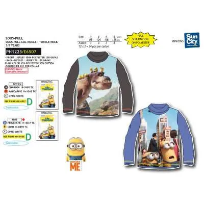 Stock Disney camiseta de manga larga para bebé