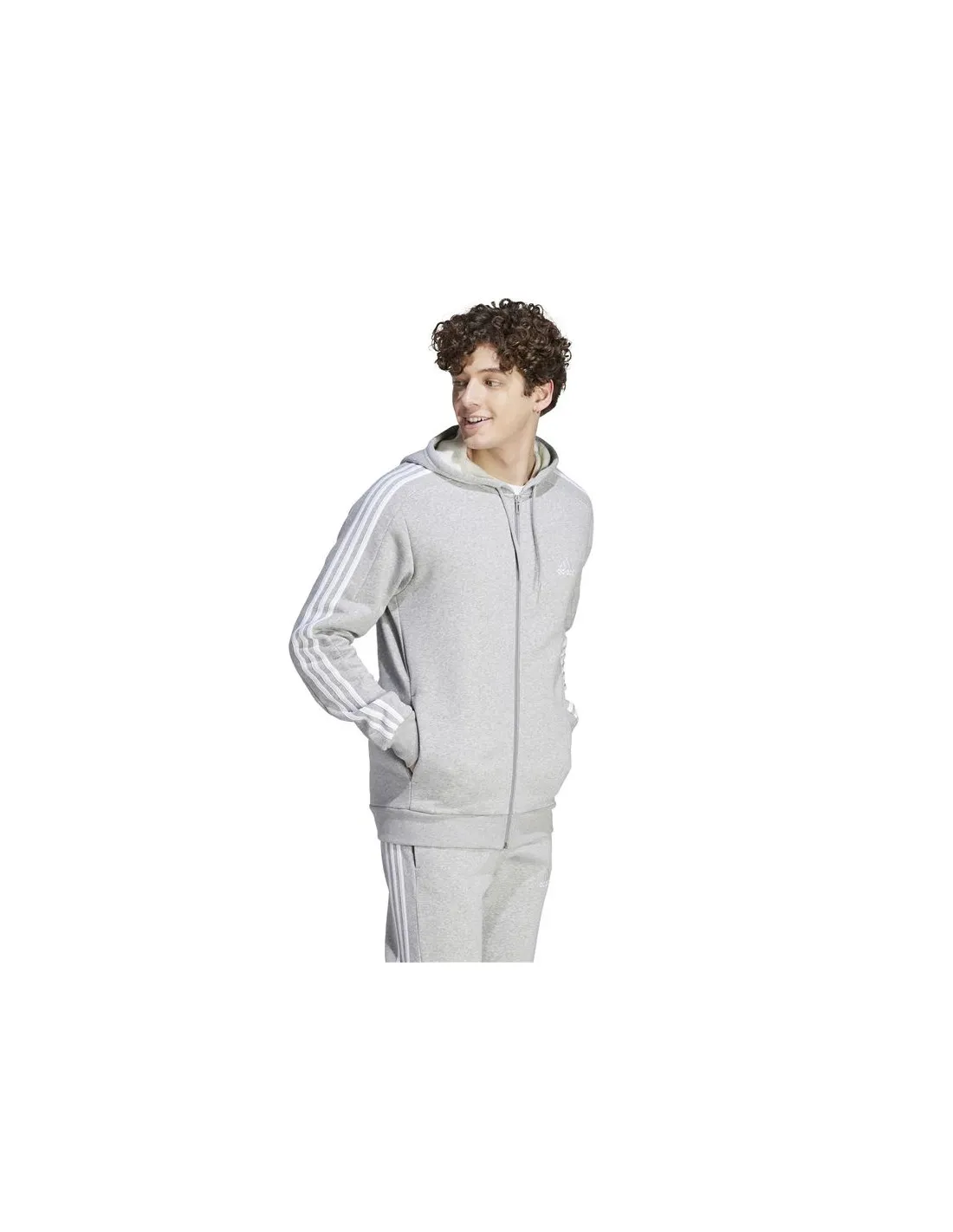 Sudadera adidas 3S Fl Fz Hd Hombre