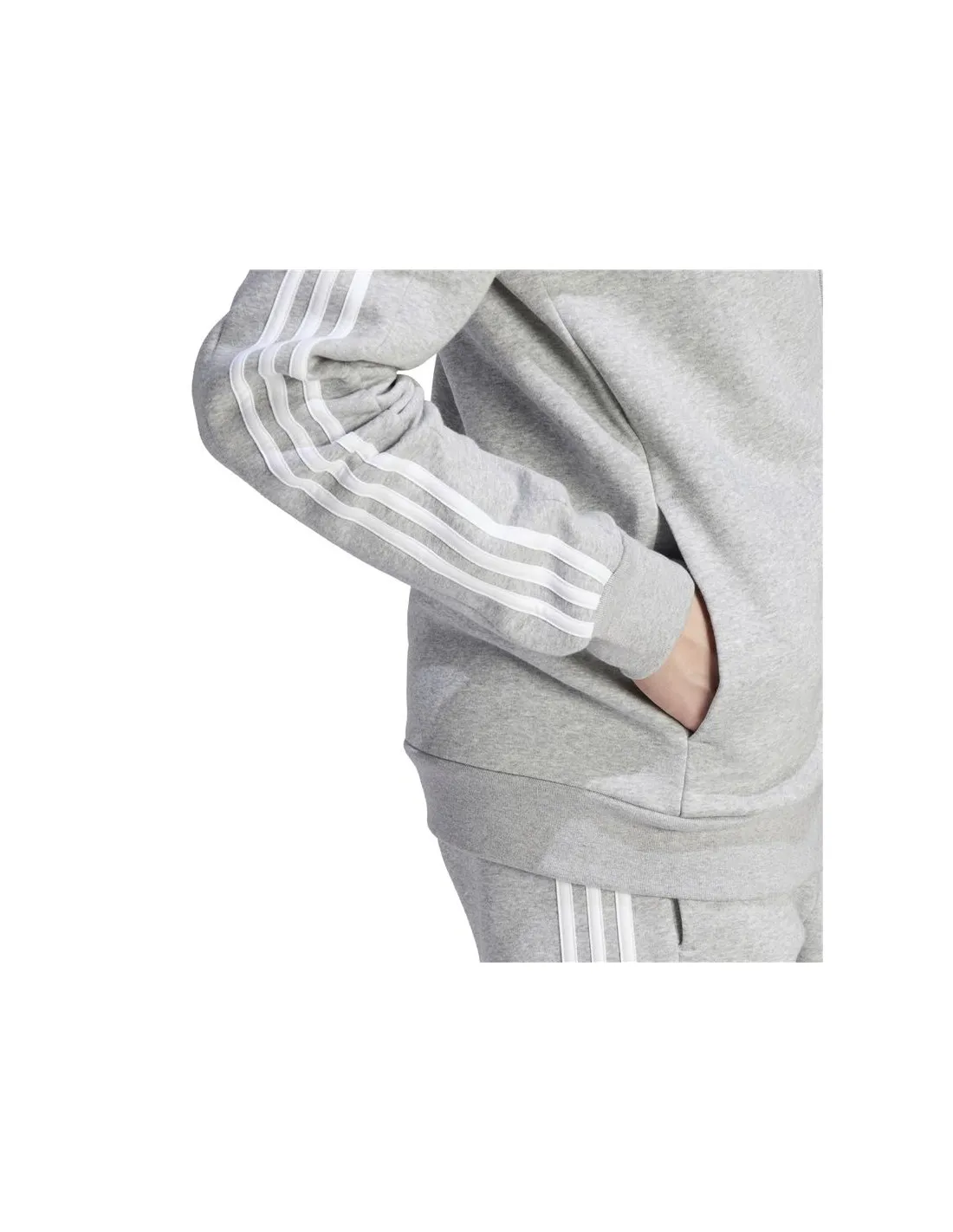 Sudadera adidas 3S Fl Fz Hd Hombre