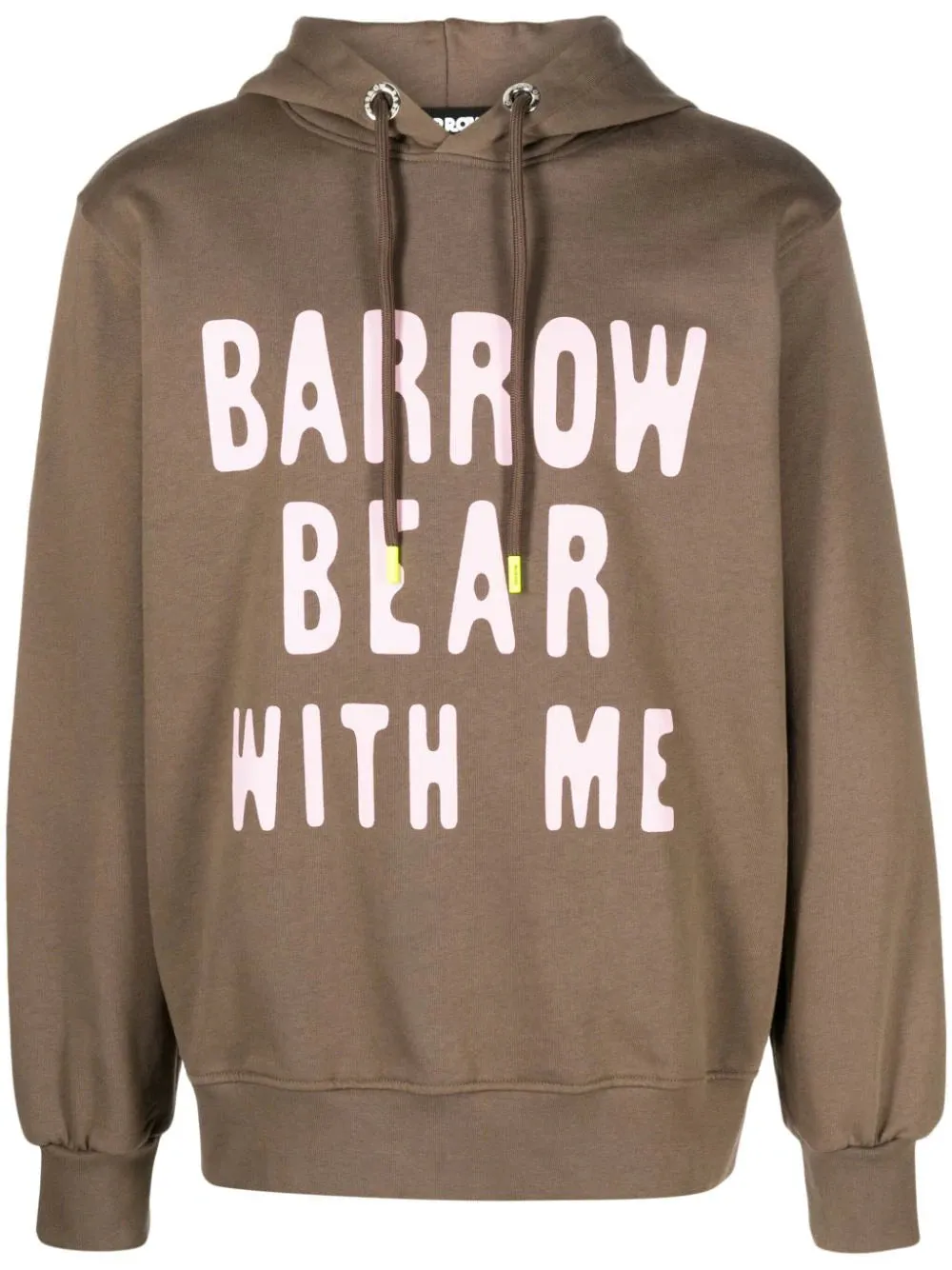 SUDADERA BEAR WITH ME MARRN