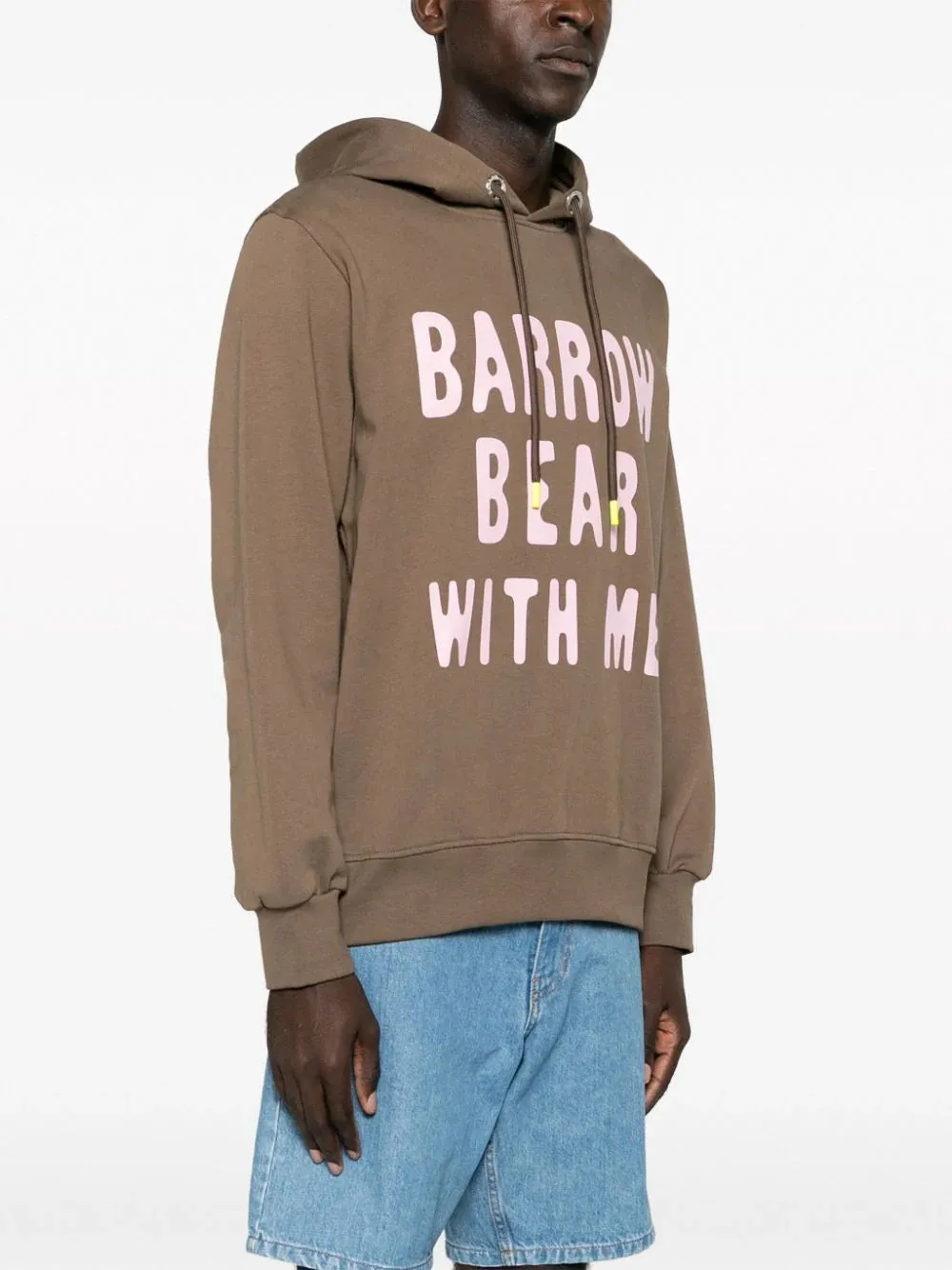 SUDADERA BEAR WITH ME MARRN