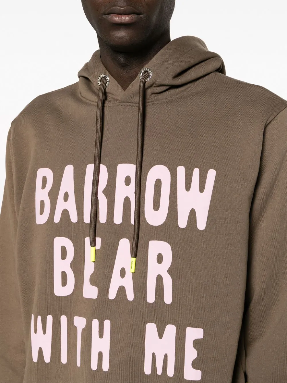 SUDADERA BEAR WITH ME MARRN