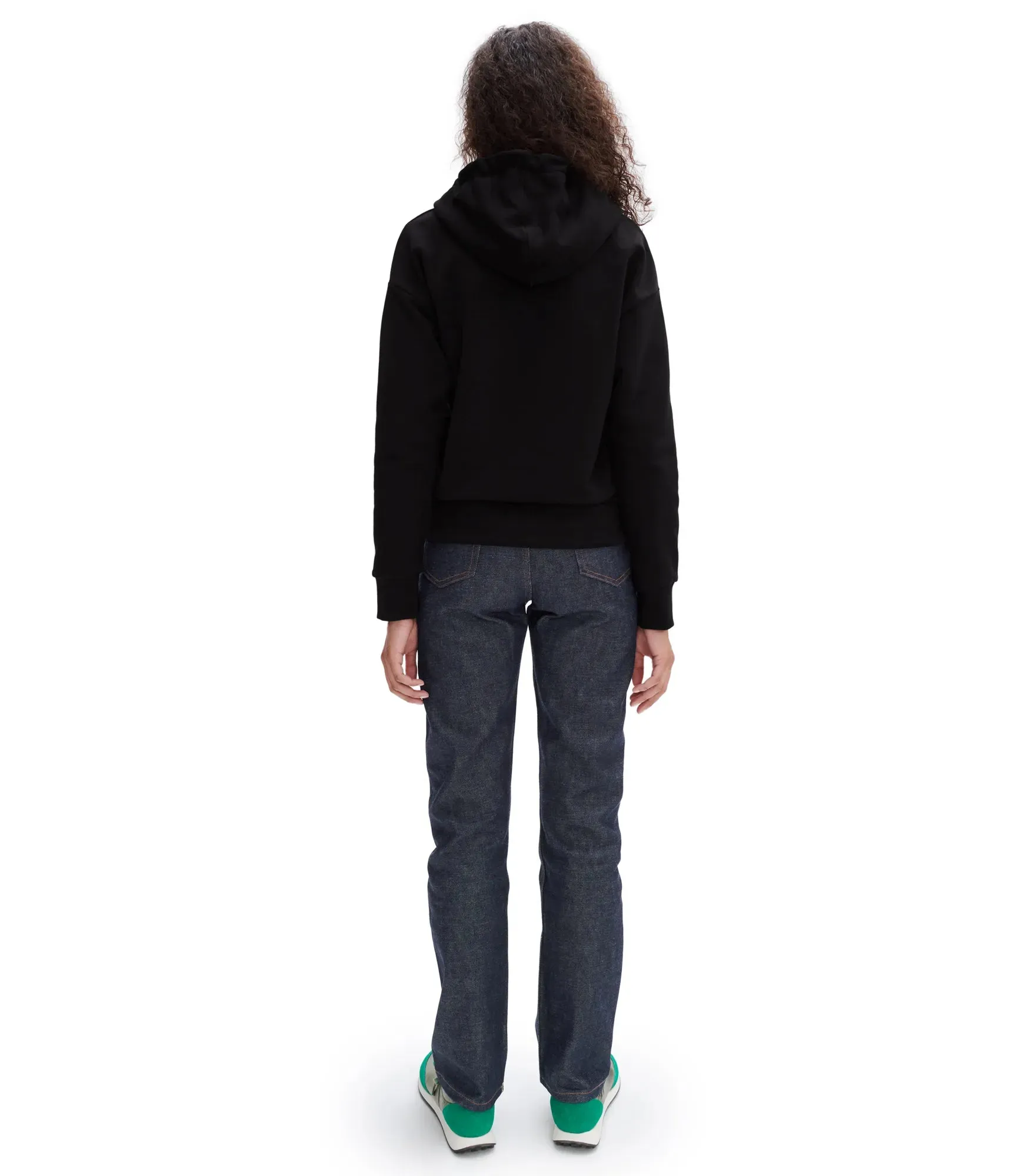SUDADERA CAPUCHA CHRISTINA NEGRA