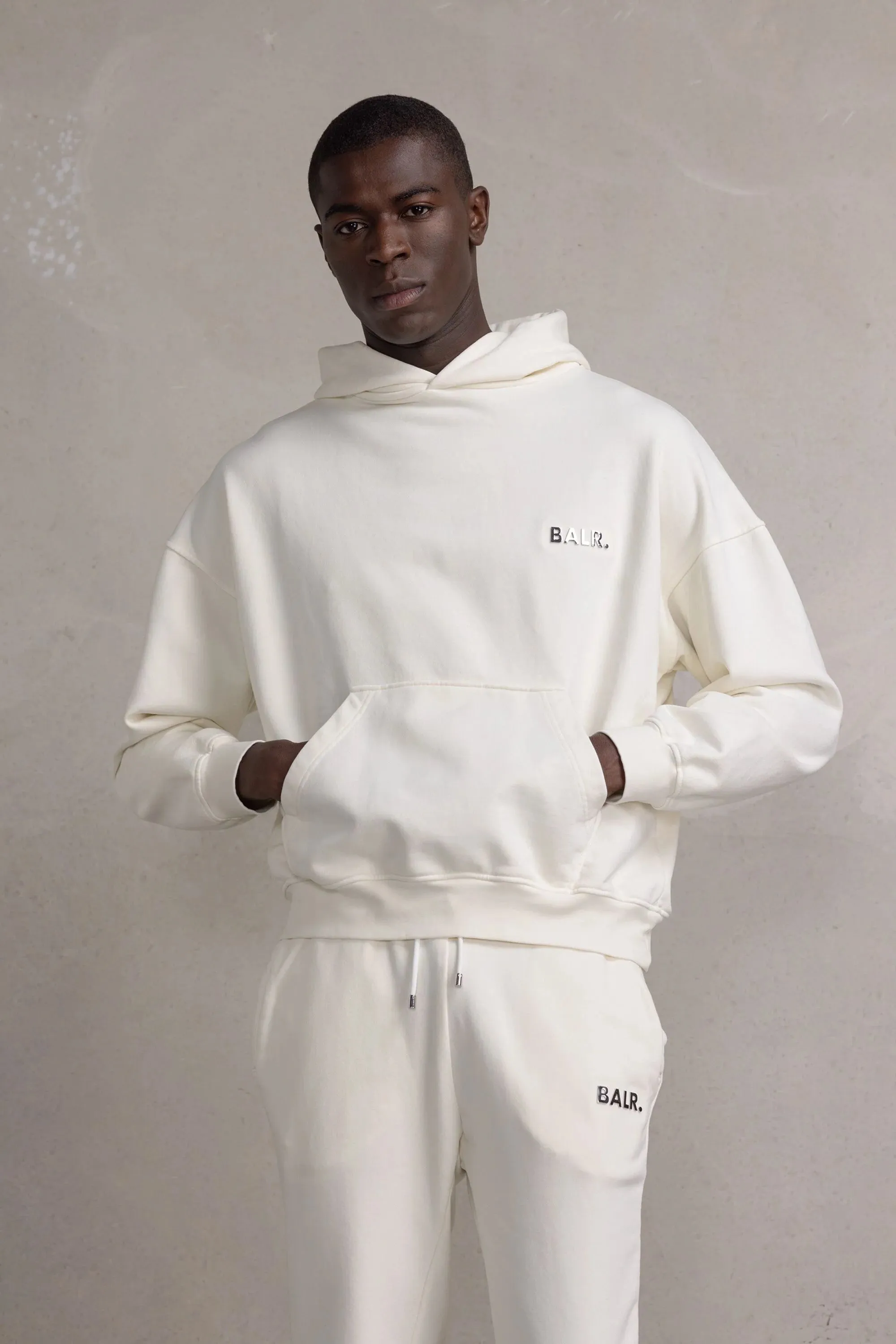 SUDADERA CAPUCHA JOEY BOX CREMA