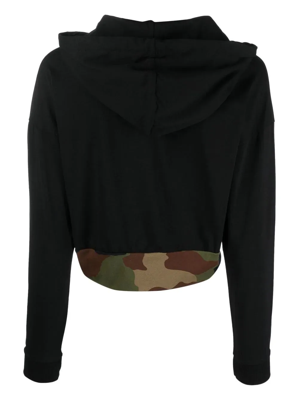 SUDADERA CREMALLERA Y CAPUCHA BANDA CAMUFLAJE