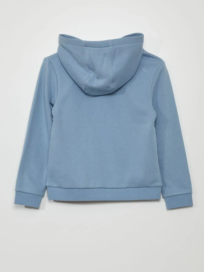 SUDADERA DE CHáNDAL CON CAPUCHA  AZUL