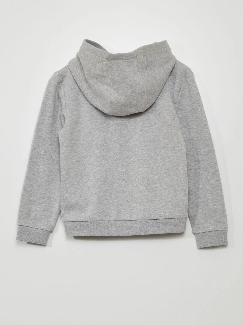 SUDADERA DE CHáNDAL CON CAPUCHA  GRIS