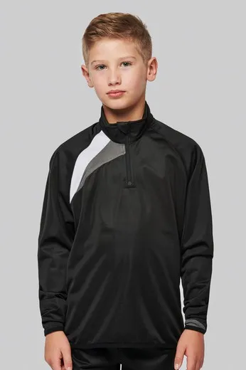 SUDADERA DE ENTRENAMIENTO 1/4 CREMALLERA NIÑOS