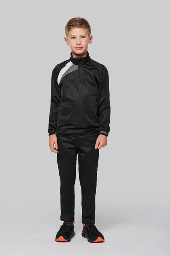 SUDADERA DE ENTRENAMIENTO 1/4 CREMALLERA NIÑOS