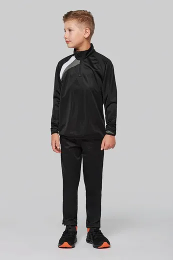 SUDADERA DE ENTRENAMIENTO 1/4 CREMALLERA NIÑOS