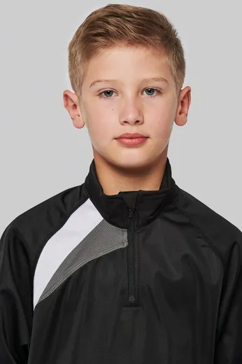 SUDADERA DE ENTRENAMIENTO 1/4 CREMALLERA NIÑOS