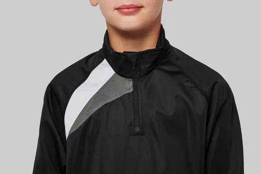 SUDADERA DE ENTRENAMIENTO 1/4 CREMALLERA NIÑOS