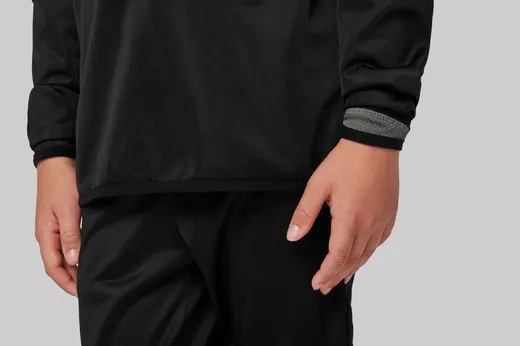 SUDADERA DE ENTRENAMIENTO 1/4 CREMALLERA NIÑOS