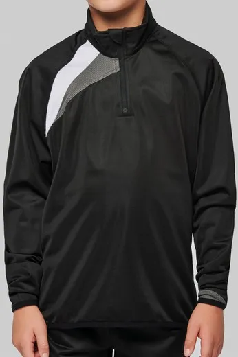 SUDADERA DE ENTRENAMIENTO 1/4 CREMALLERA NIÑOS