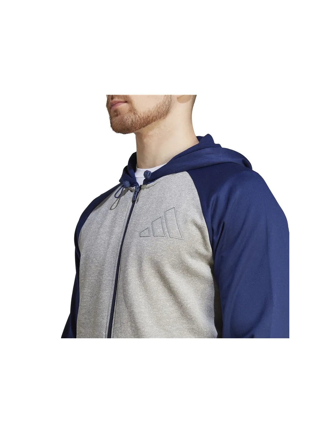 Sudadera de Fitness adidas Gg Bl Fz Hd Hombre
