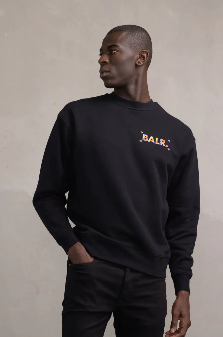 SUDADERA FRANCK THERMAL NEGRA