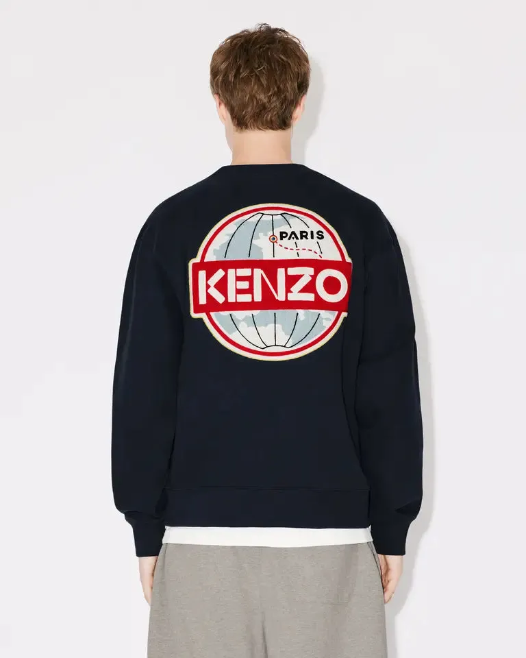 SUDADERA KENZO TRAVEL NAVY