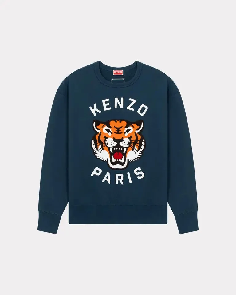 SUDADERA LUCKY TIGER UNISEX NAVY