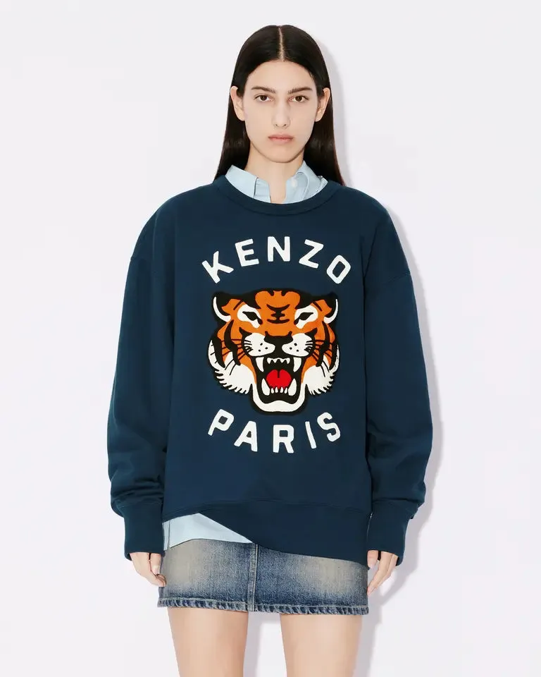 SUDADERA LUCKY TIGER UNISEX NAVY