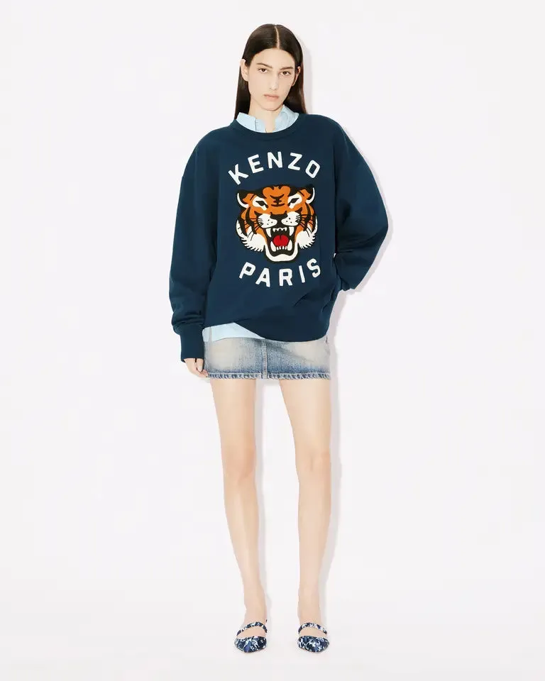 SUDADERA LUCKY TIGER UNISEX NAVY