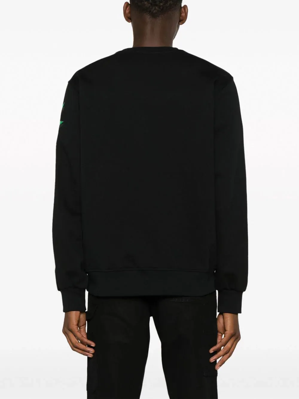 SUDADERA NEGRA PRINT