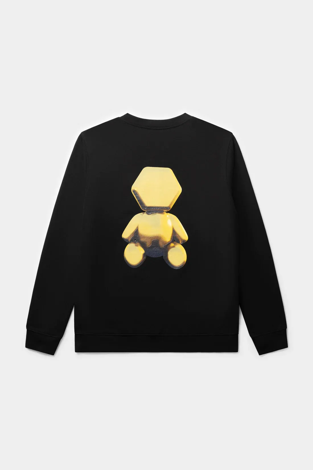 SUDADERA OLAF STRAIGHT GOLD DOLL NEGRA