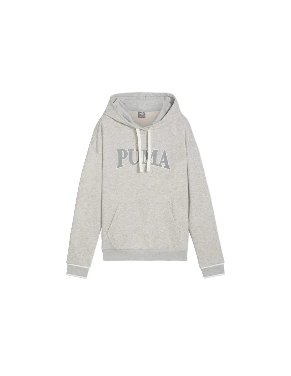 Sudadera Puma Squad Light Gris Mujer