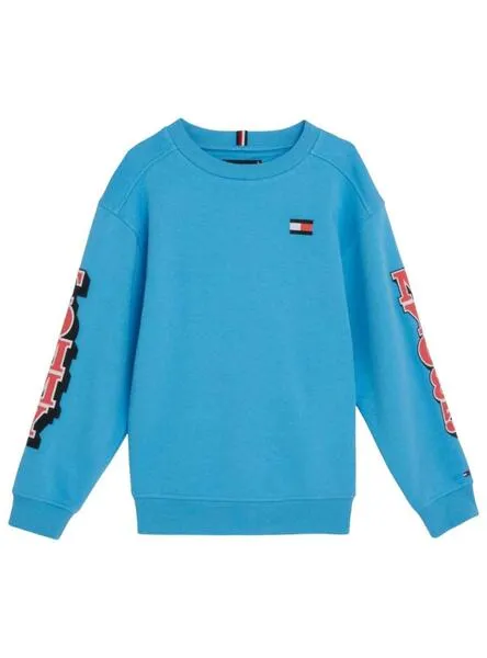 Sudadera Tommy Hilfiger Fun Azul para Niño