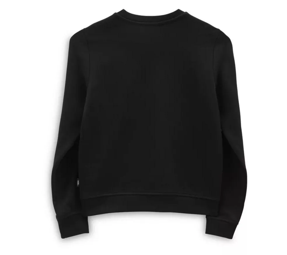Sudadera Vans Sunlit Crew Fleece Niñas Negro/Flores