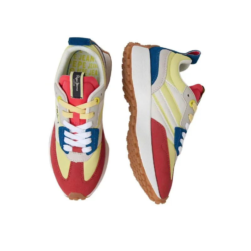 Tenis Pepe Jeans Mujer Lucky Print Amarillo