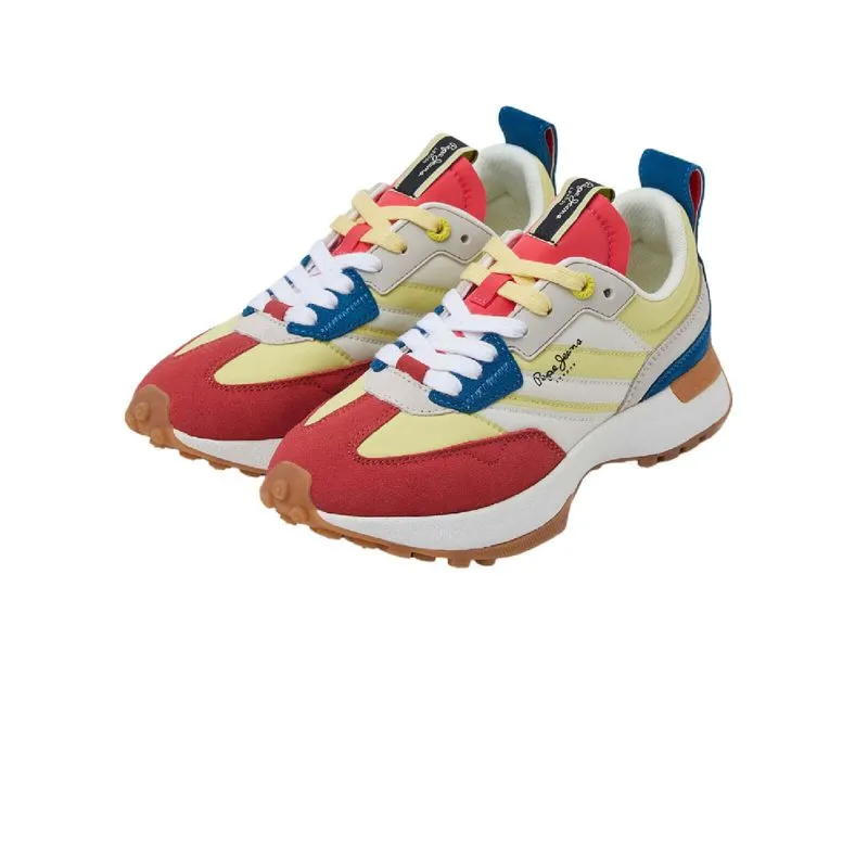 Tenis Pepe Jeans Mujer Lucky Print Amarillo