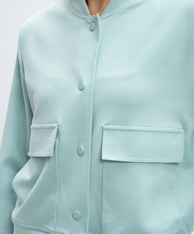 Twinset Blue tracksuit with metallic logo
