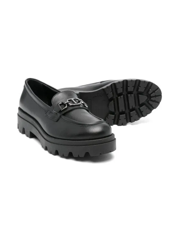 TWINSET MOCASINES  NEGRO