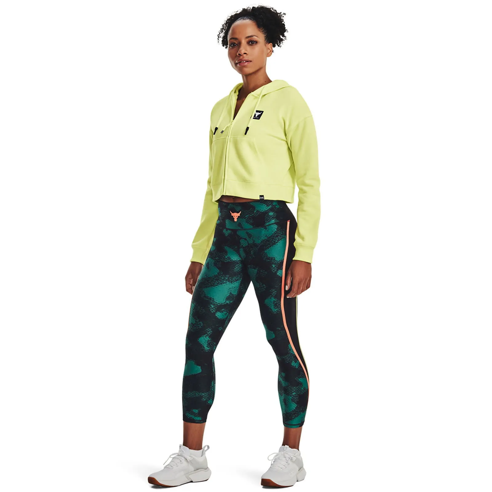 Under Armour Project Rck Hw Terry Fz Green