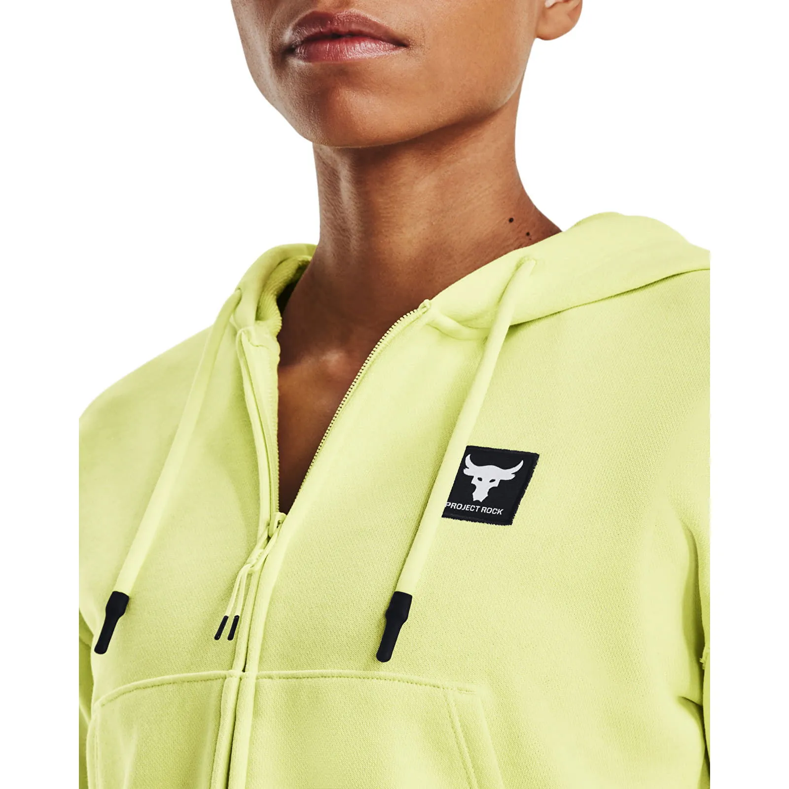 Under Armour Project Rck Hw Terry Fz Green