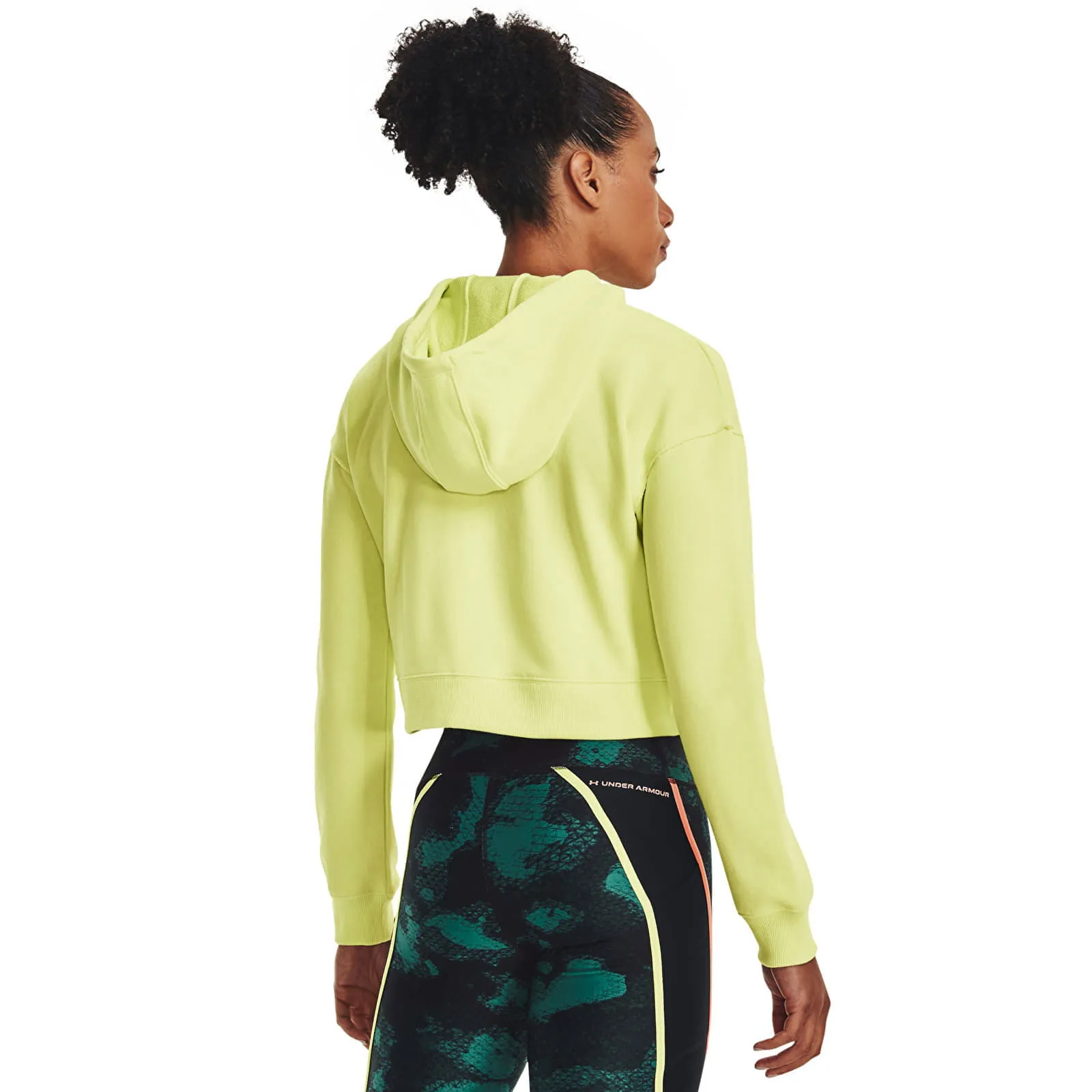 Under Armour Project Rck Hw Terry Fz Green
