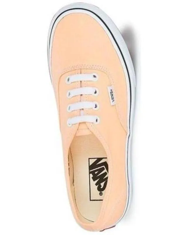 Vans Authentic Bleache en Lona en color Melocotón