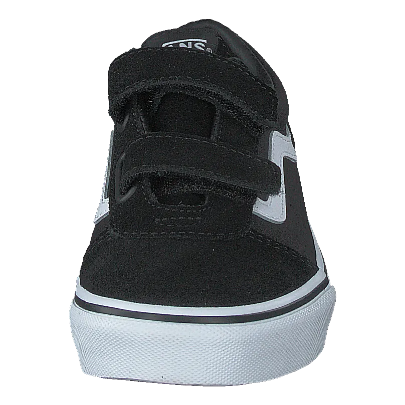 Vans Yt Ward V (suede/canvas)black/white