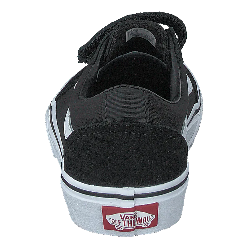 Vans Yt Ward V (suede/canvas)black/white