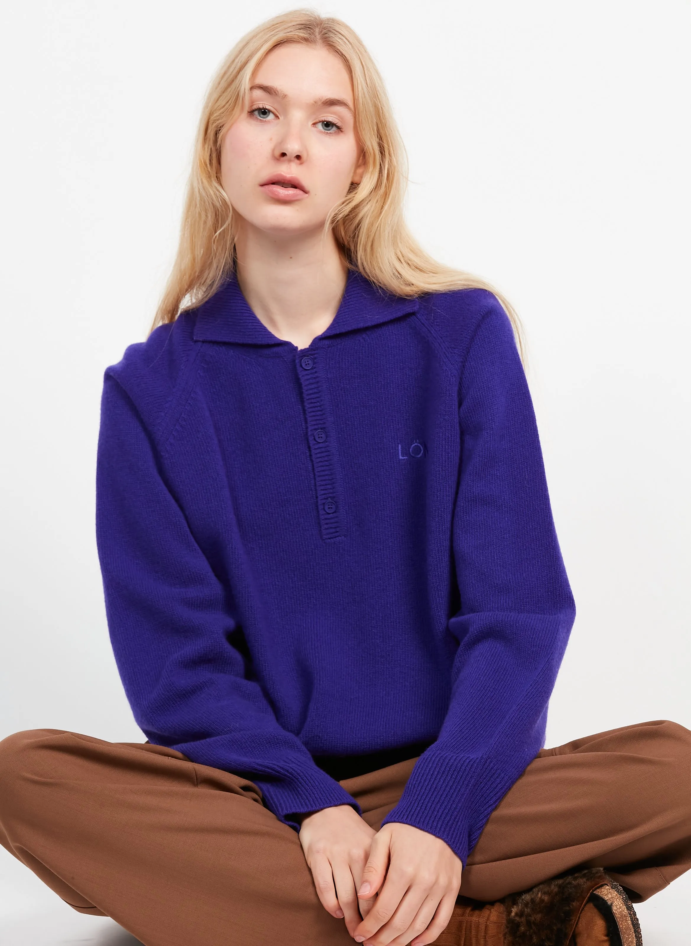 WILLIAMS  JERSEY DE LANA EN VIOLETA