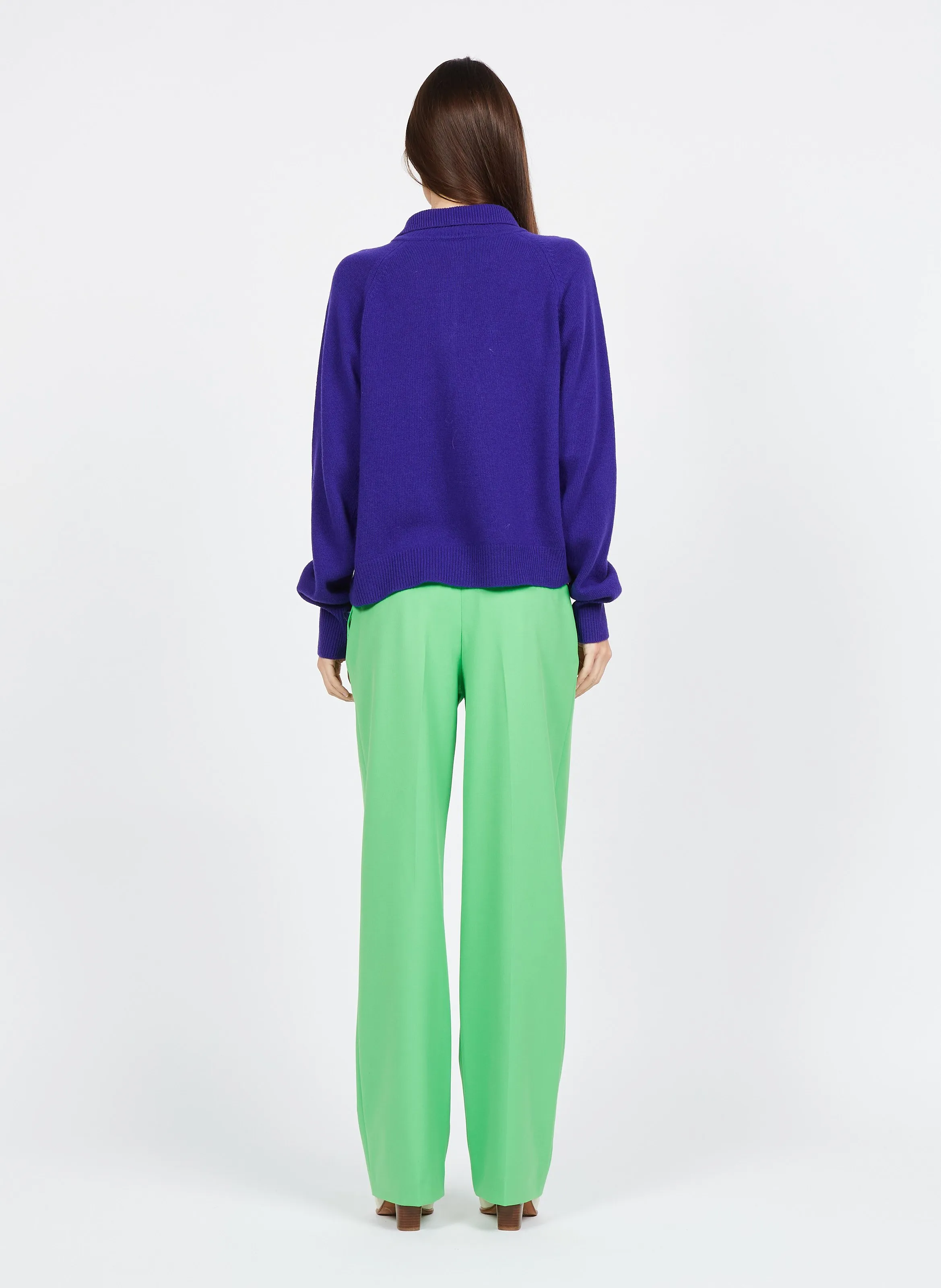 WILLIAMS  JERSEY DE LANA EN VIOLETA