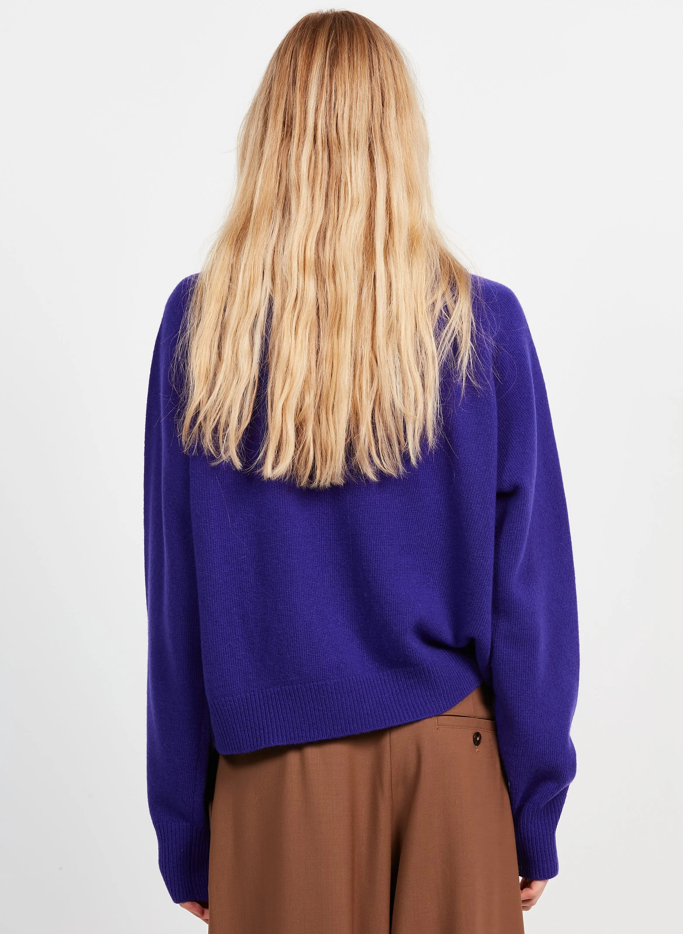 WILLIAMS  JERSEY DE LANA EN VIOLETA