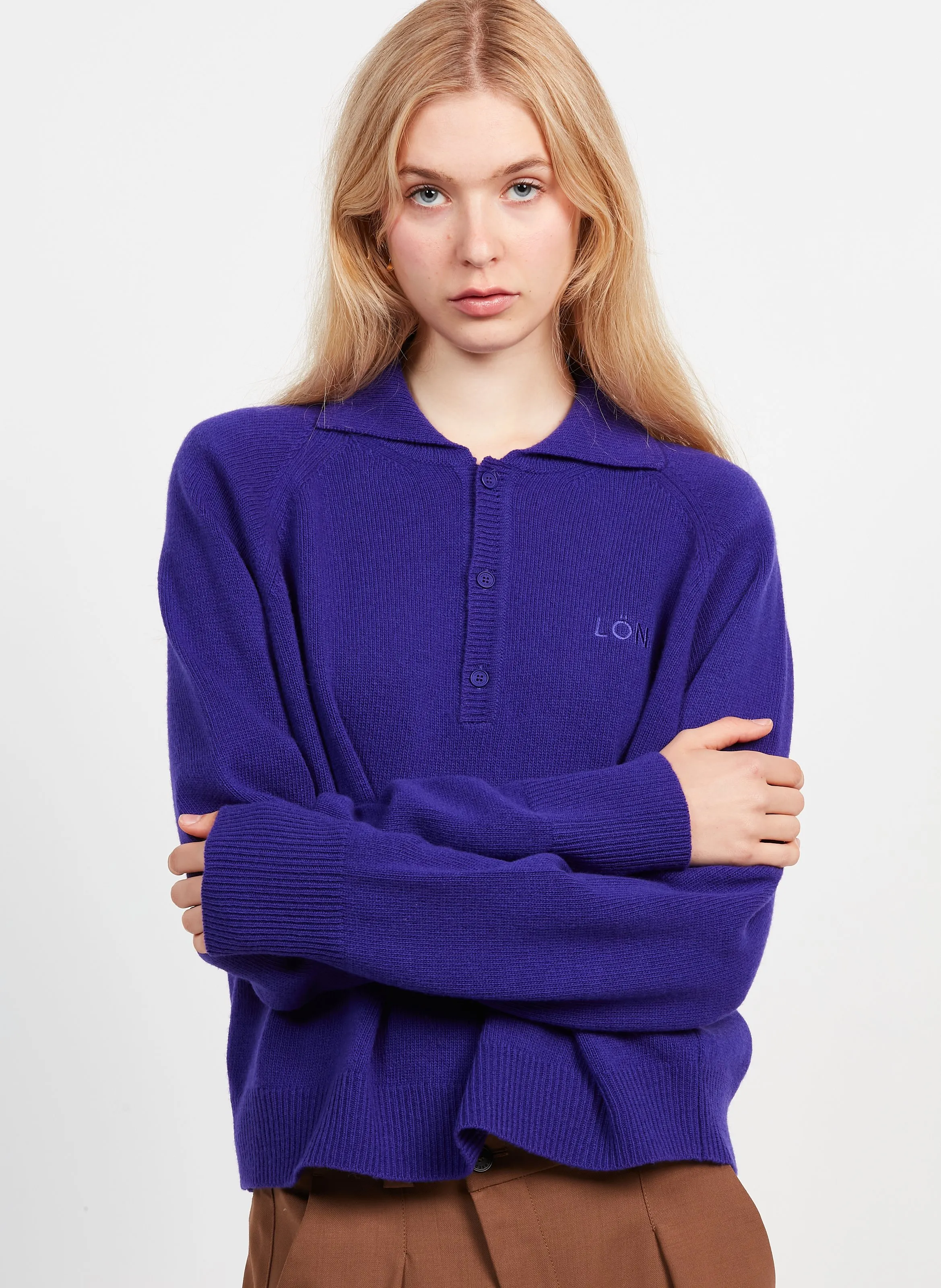 WILLIAMS  JERSEY DE LANA EN VIOLETA