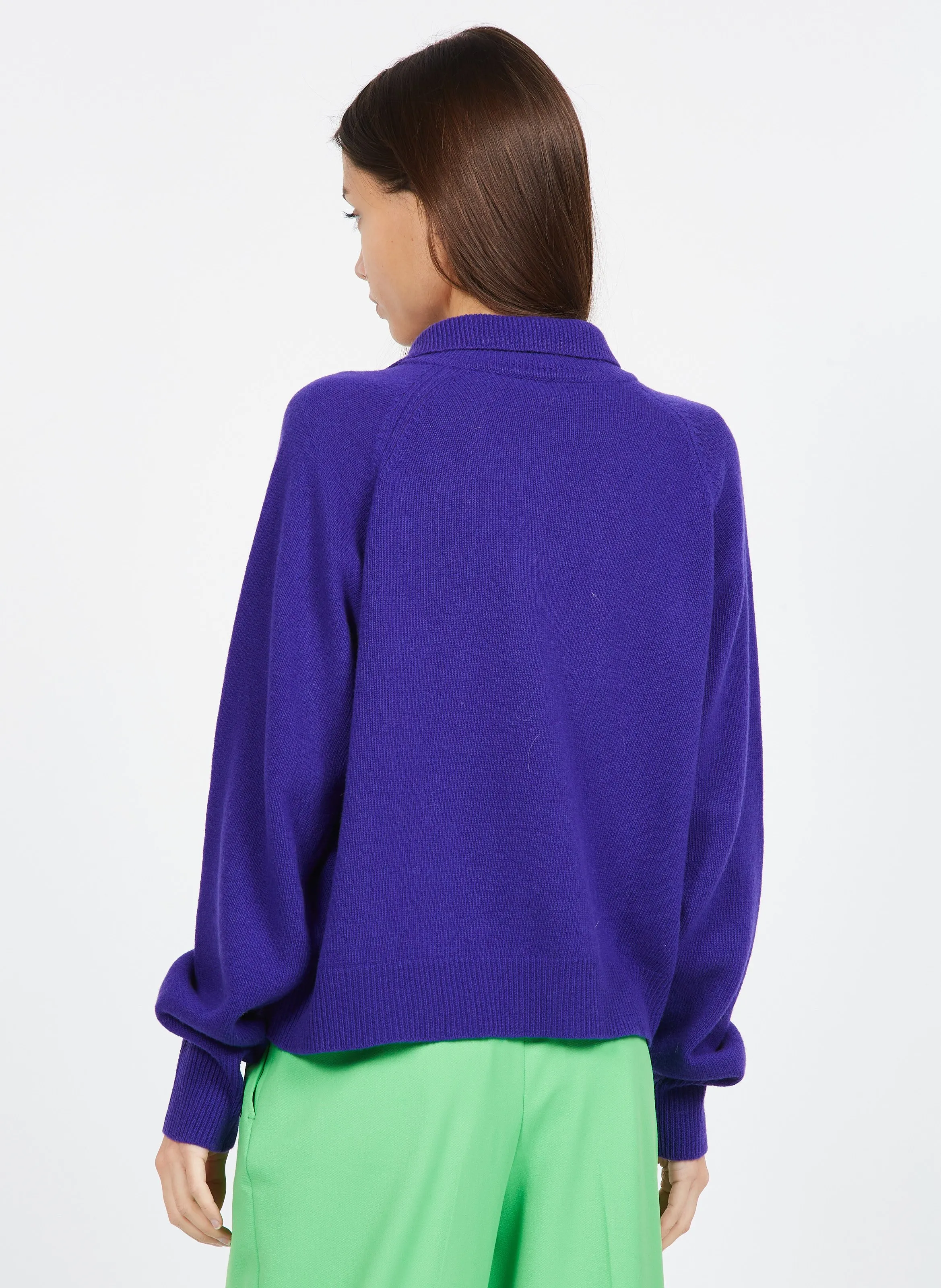 WILLIAMS  JERSEY DE LANA EN VIOLETA