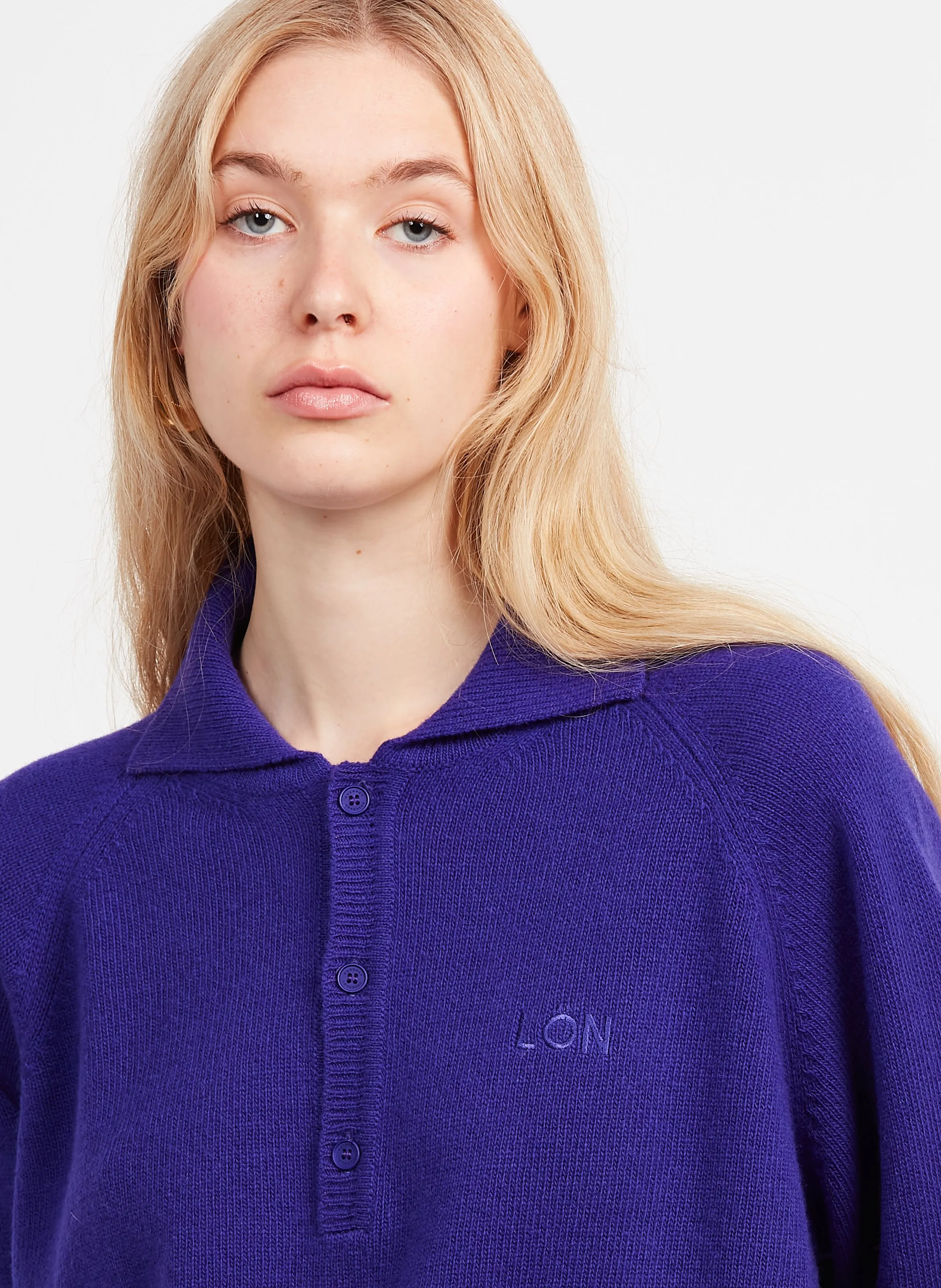 WILLIAMS  JERSEY DE LANA EN VIOLETA