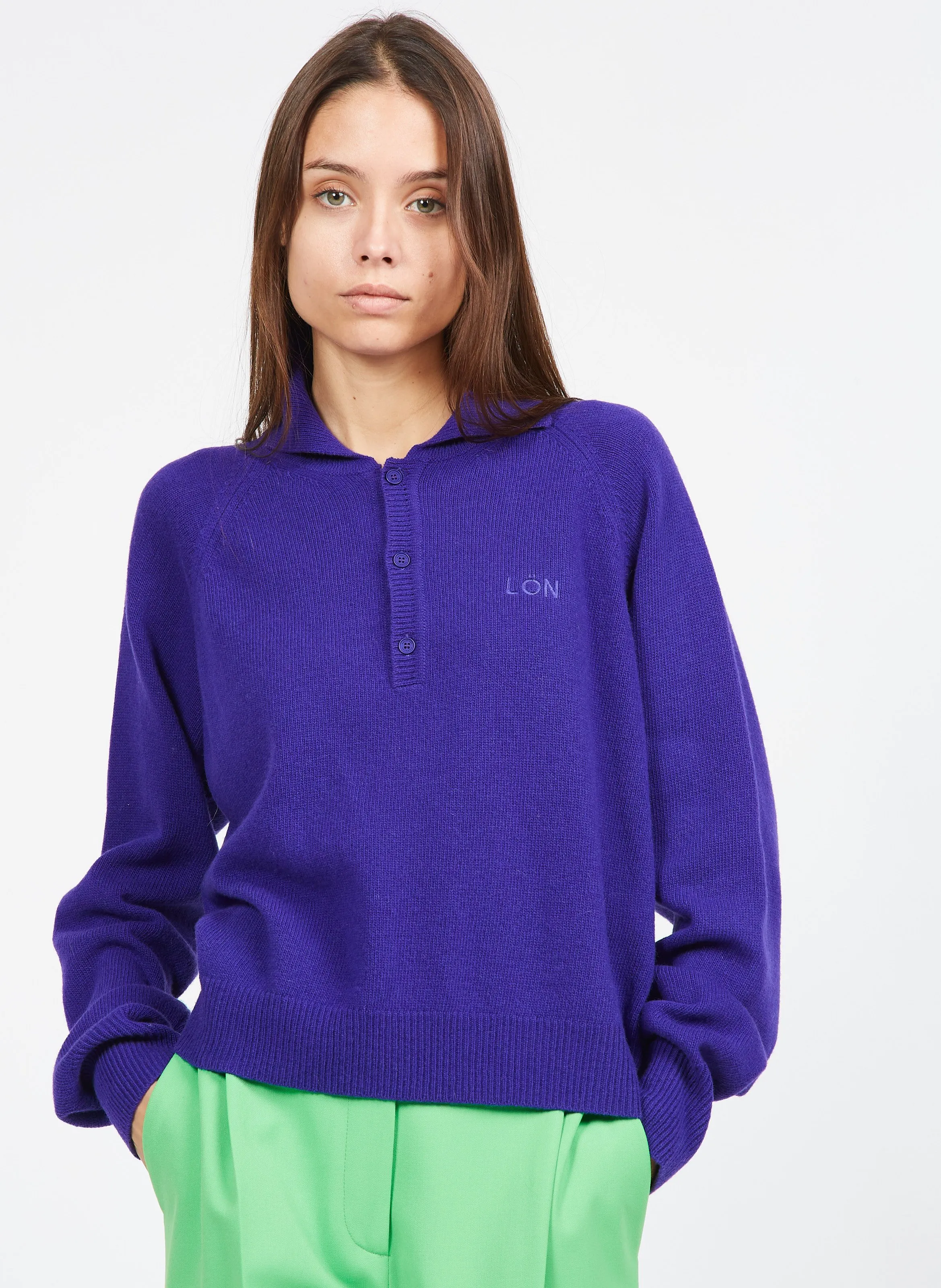 WILLIAMS  JERSEY DE LANA EN VIOLETA